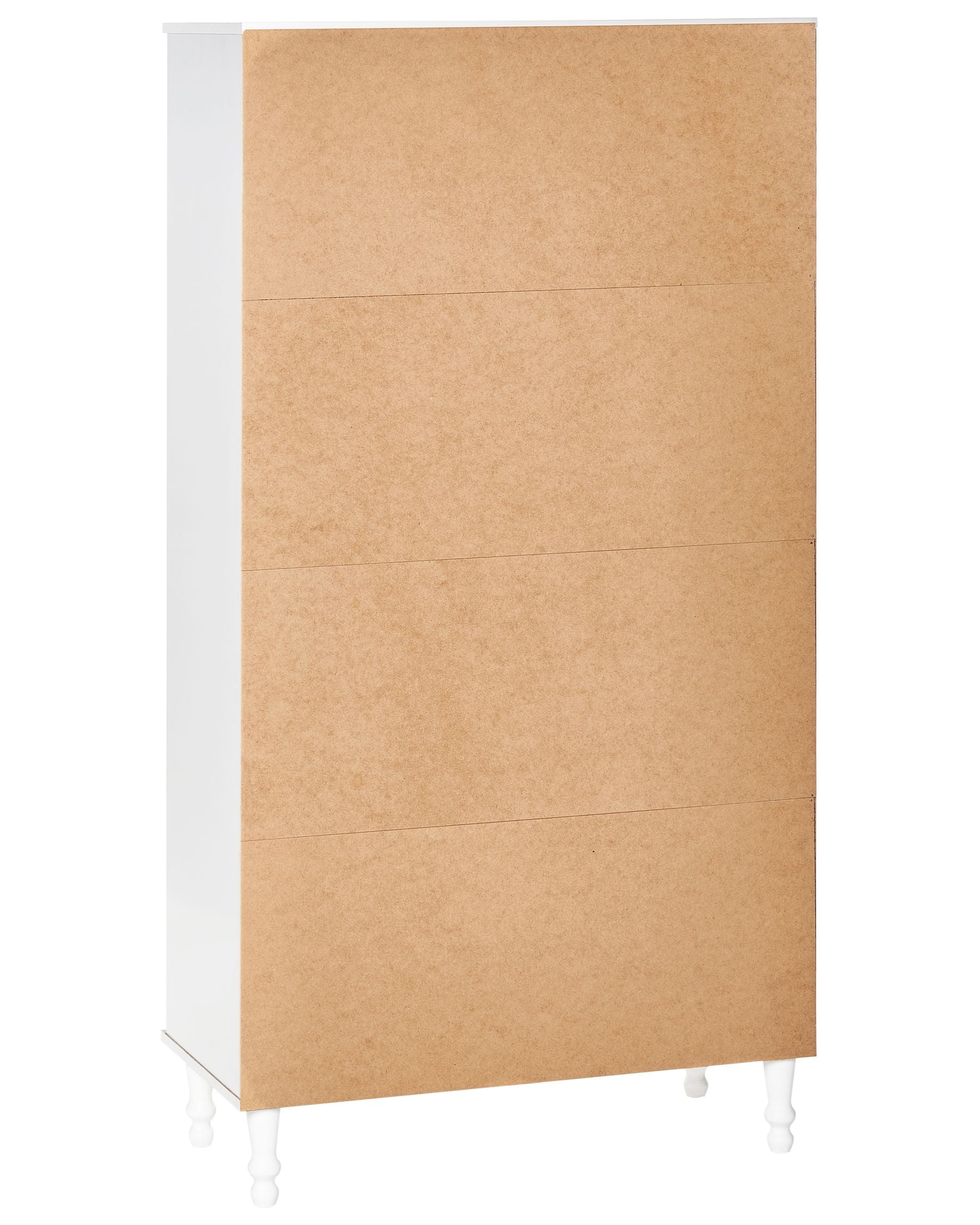 Witryna „Veya” – szklana gablota 80 cm - Biała