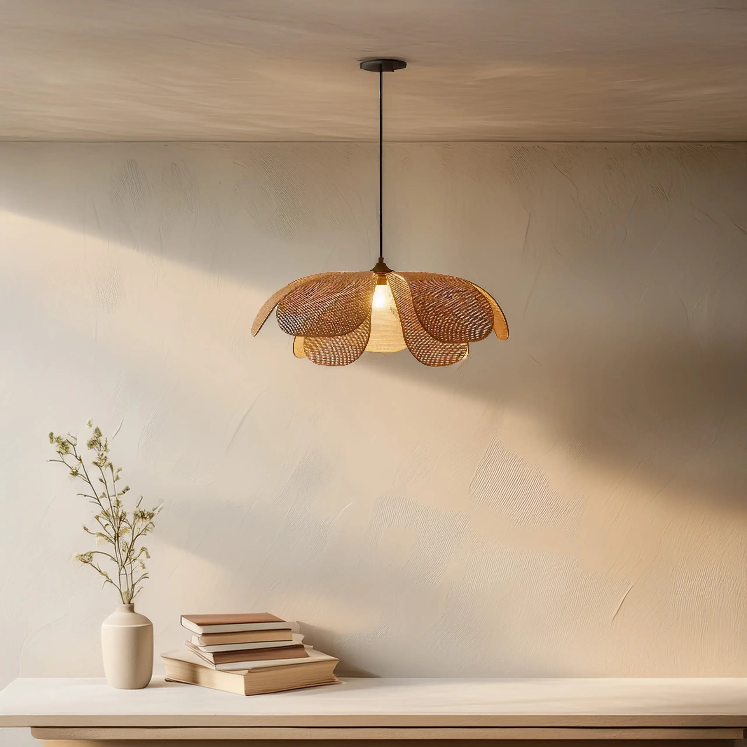 Lampa sufitowa Serralot – organiczne piękno natury