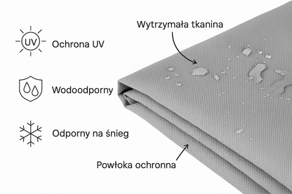 Pokrowiec na huśtawkę wiszącą