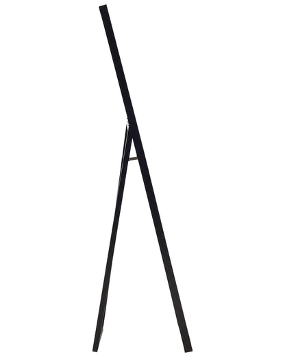 Lustro stojące „Arven” – czarne, 140 cm