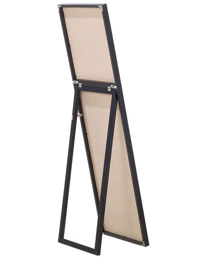 Lustro stojące „Arven” – czarne, 140 cm