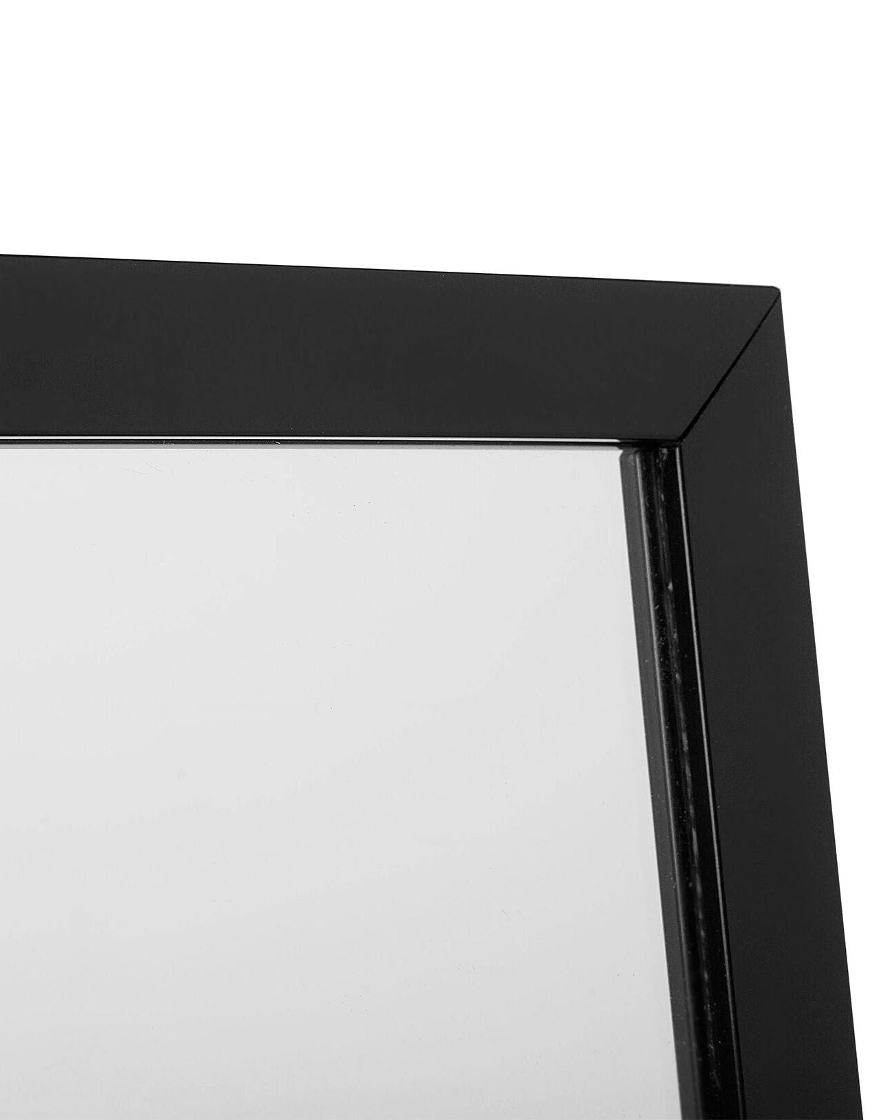 Lustro stojące „Arven” – czarne, 140 cm