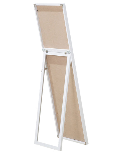 Lustro stojące „Arven” – Białe, 140 cm