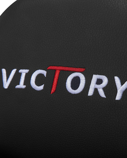 Fotel gamingowy VICTORY Ekoskóra Czerwony