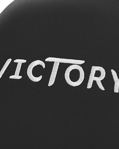 Fotel gamingowy VICTORY Ekoskóra Ciemnoszary