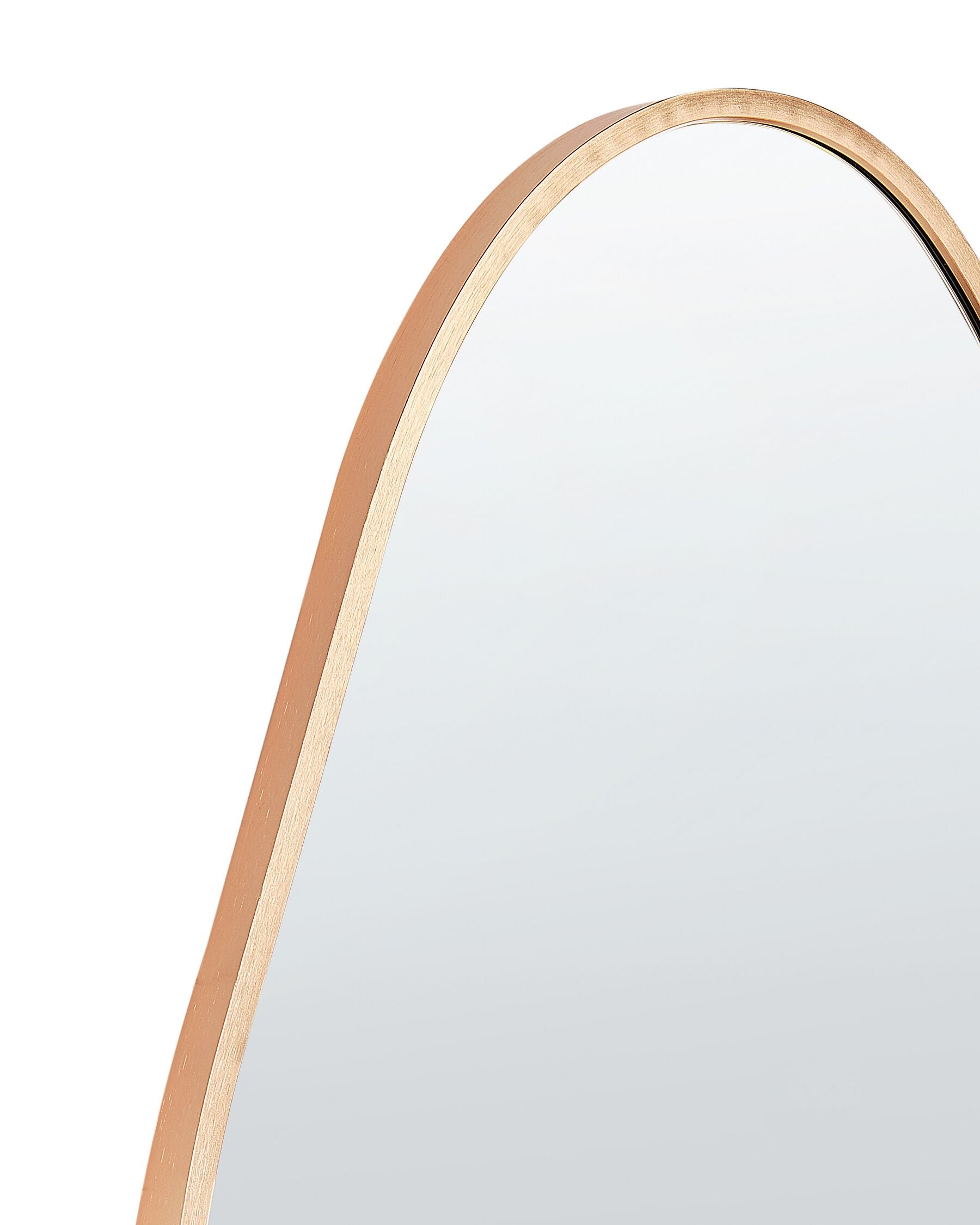 Lustro ścienne „Marcelin” – metal, złote, 40x160 cm