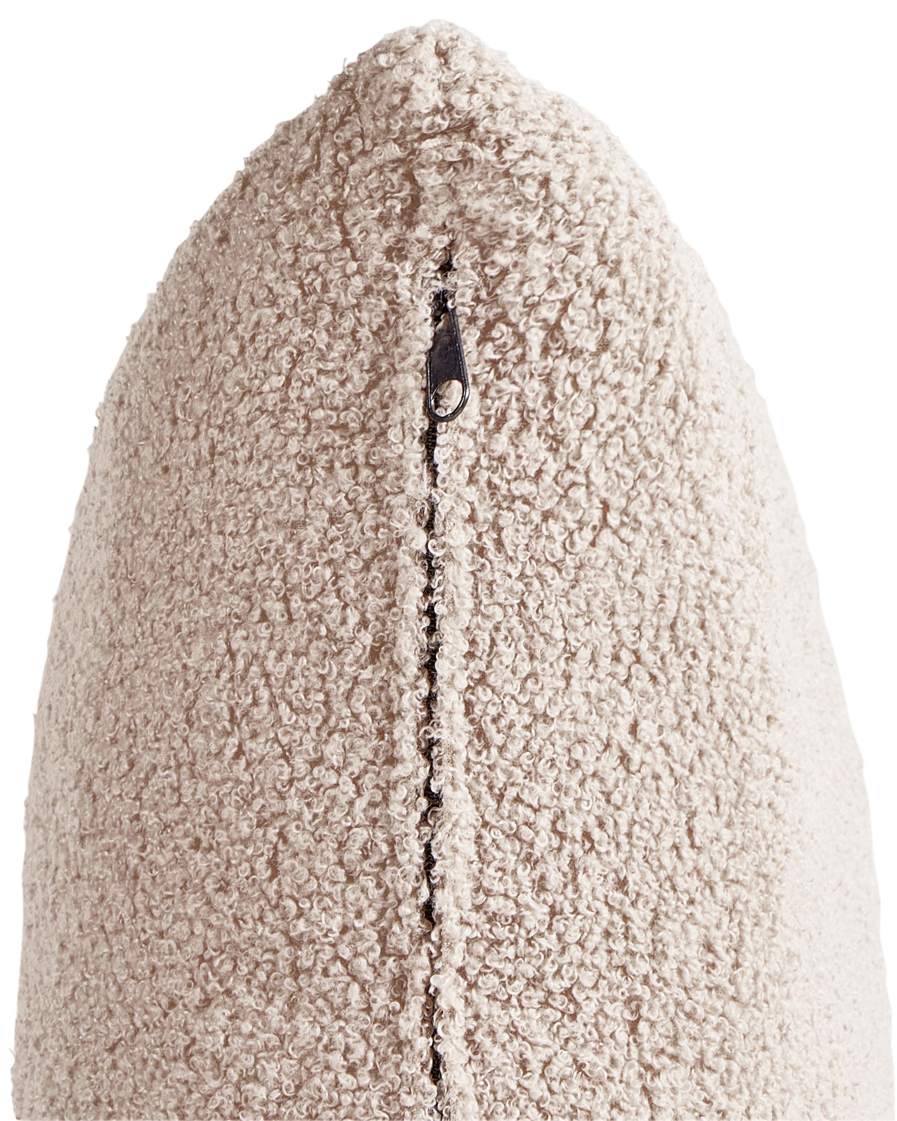 Fotel obrotowy „Ambria” – Bouclé - Beżowy